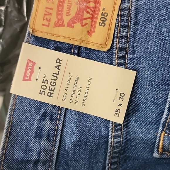 Levi 505™ REGULAR FIT MEN'S JEANS - Picture 6 of 6